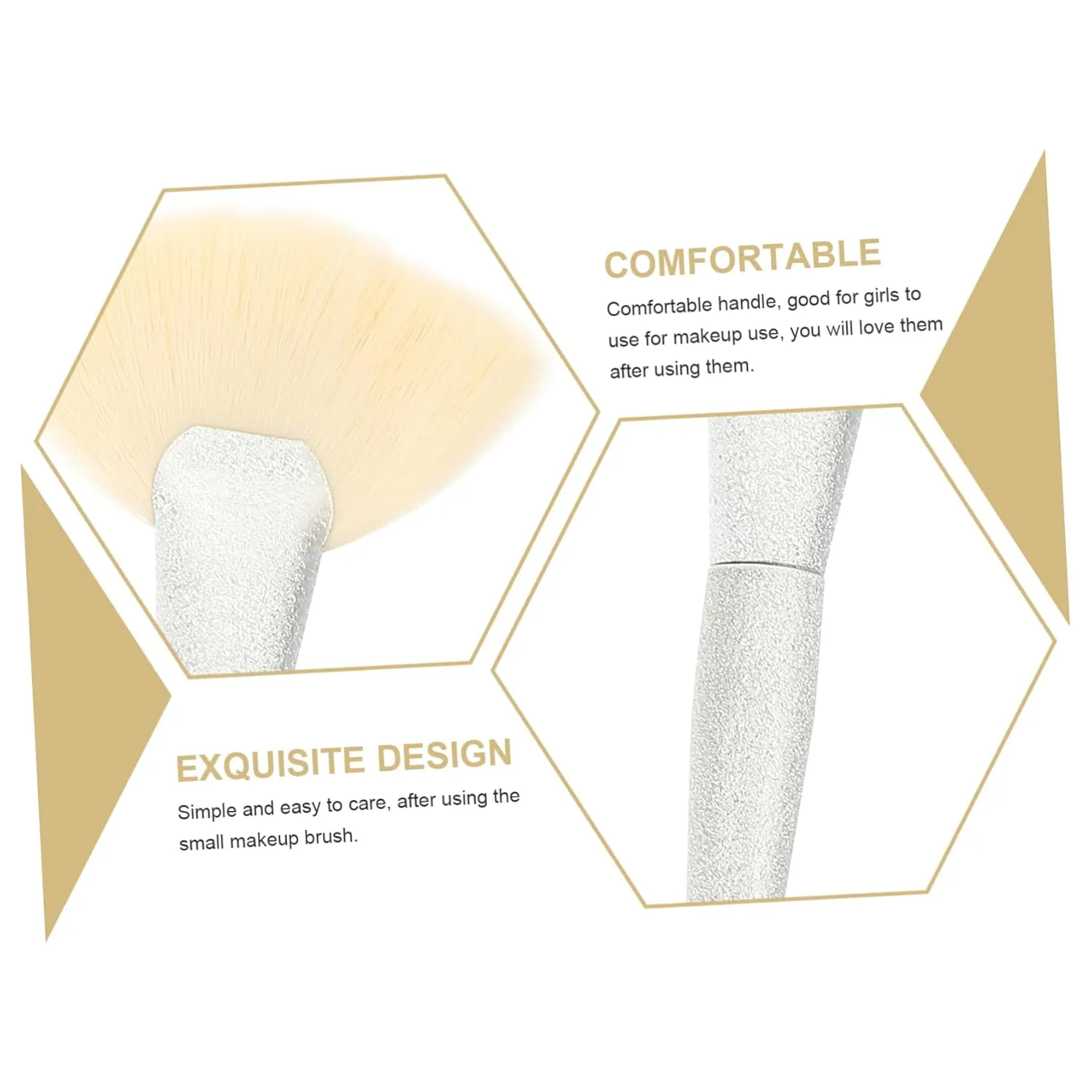 10-piece Makeup Brush Set Stackable Eye Shadow Brushes for Women Eyeshadow Applicators Professional Makeup Tools