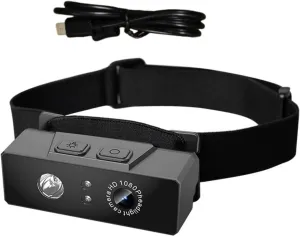 1080P Dv Sports Camera Head Mounted Video Camcorder with Elastic Headband for Outdoor Sport Travel, Head-Mounted
