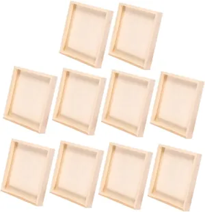 10Pcs Block Puzzle Tray Storage Trays for Easy Organization Lightweight and Portable for Puzzle Assembly and Storage