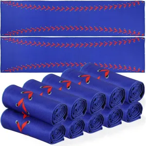 12 Pcs Cooling Towel Baseball Football Basketball Breathable Chilly Softball Soccer Ice Towel, 40"x12" Tennis Microfiber Accessories for Player