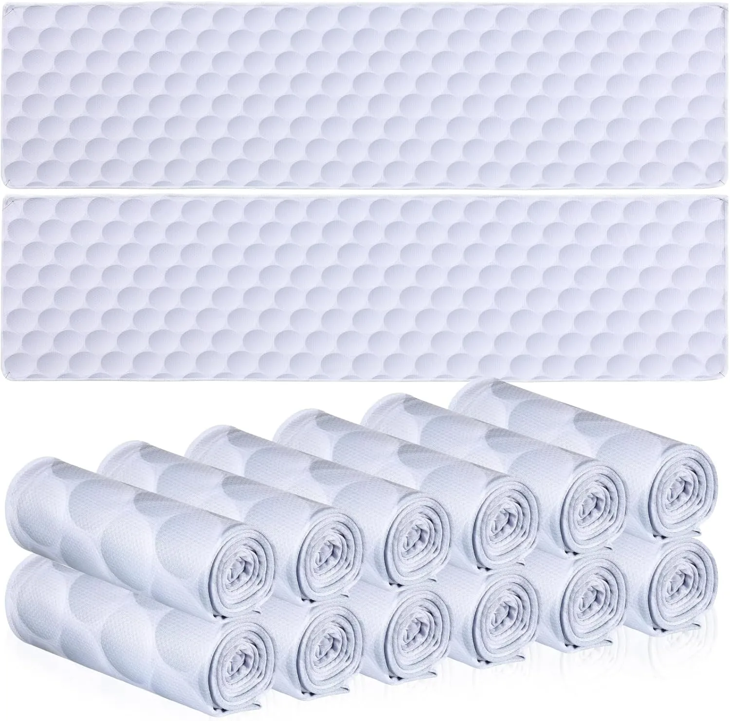 12 Pcs Cooling Towel Baseball Football Basketball Breathable Chilly Softball Soccer Ice Towel, 40"x12" Tennis Microfiber Accessories for Player