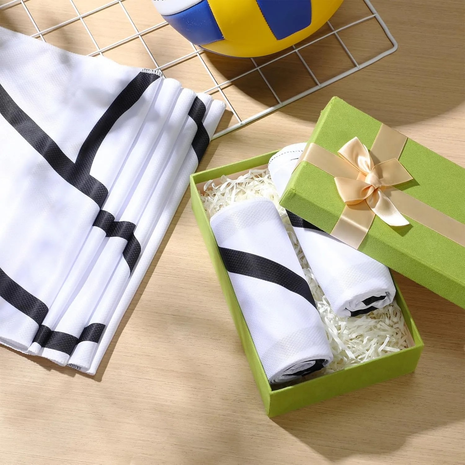 12 Pcs Cooling Towel Baseball Football Basketball Breathable Chilly Softball Soccer Ice Towel, 40"x12" Tennis Microfiber Accessories for Player