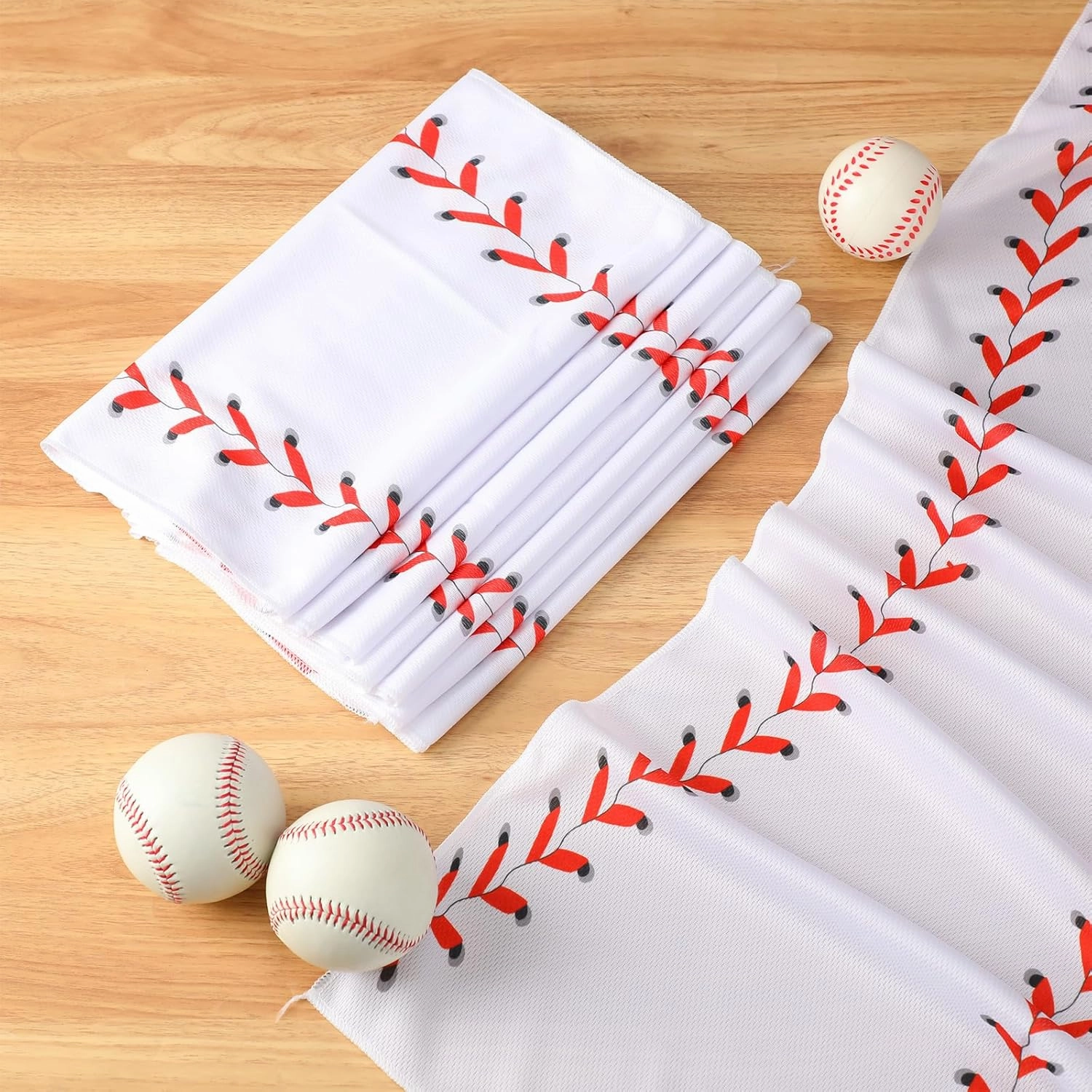 12 Pcs Cooling Towel Baseball Football Basketball Breathable Chilly Softball Soccer Ice Towel, 40"x12" Tennis Microfiber Accessories for Player