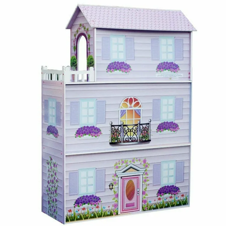 12" Pink Dreamland Tiffany Dollhouse