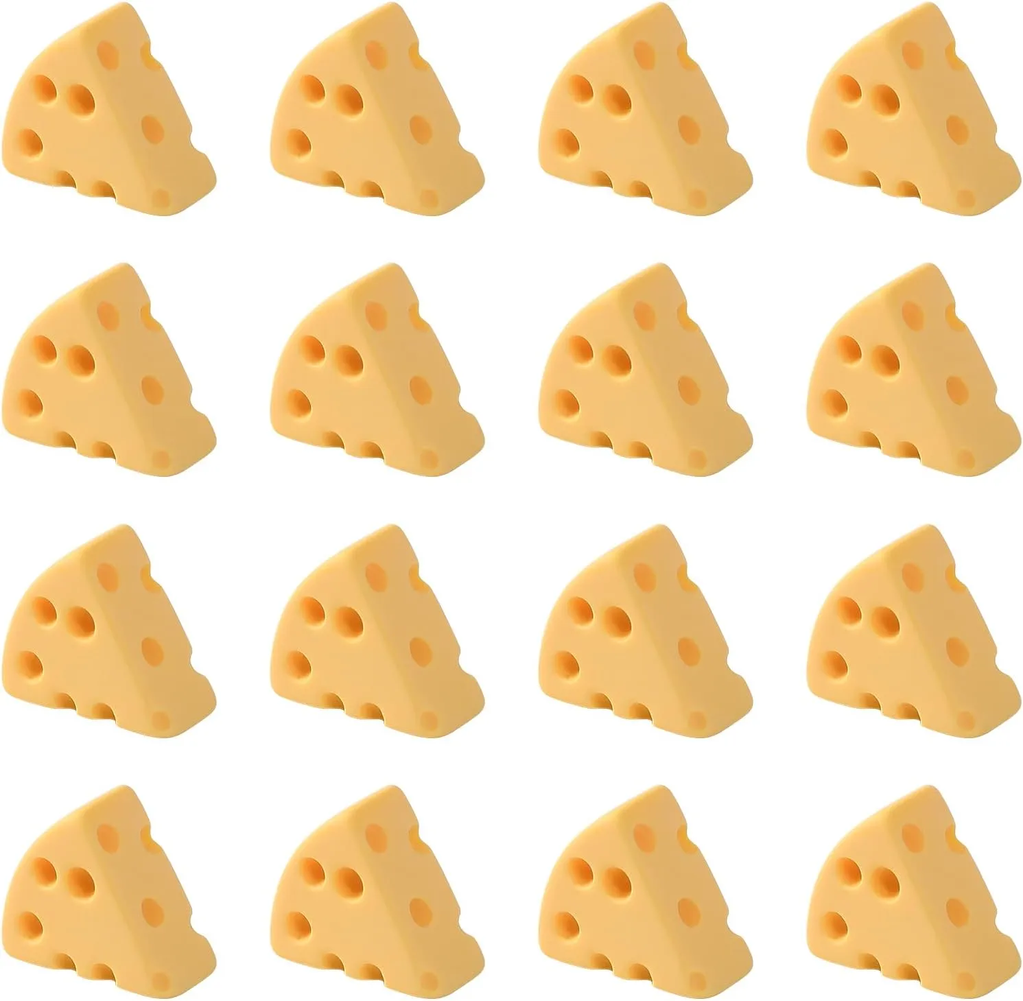 140Pcs Miniature Food for Fake Cheese, Resin Food Dollhouse Decor, Tiny Things to Hide, Tiny Things Bulk