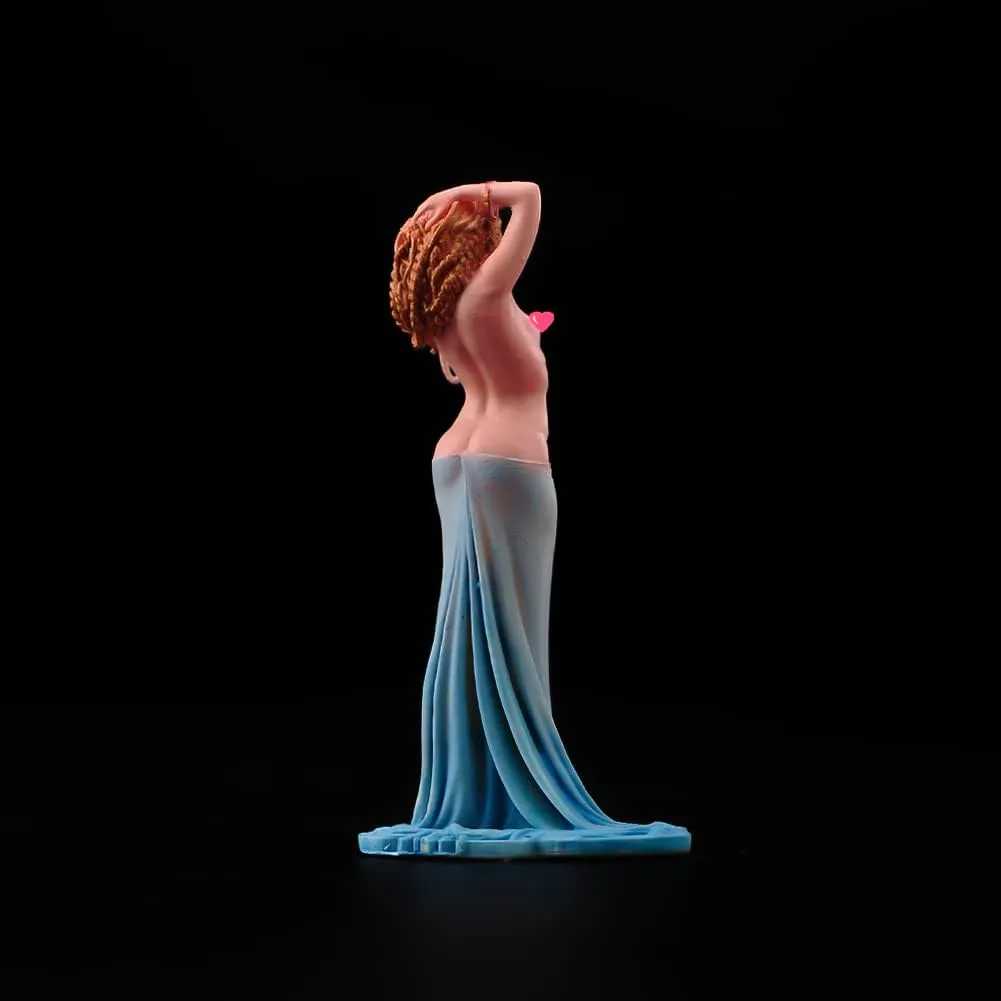 1/64 Scale Painted Figures Resin Miniature Scene Tiny People Action Figure Character Model for DIY Scene Dollhouse Sand Table Diorama (Mermaid Beauty)