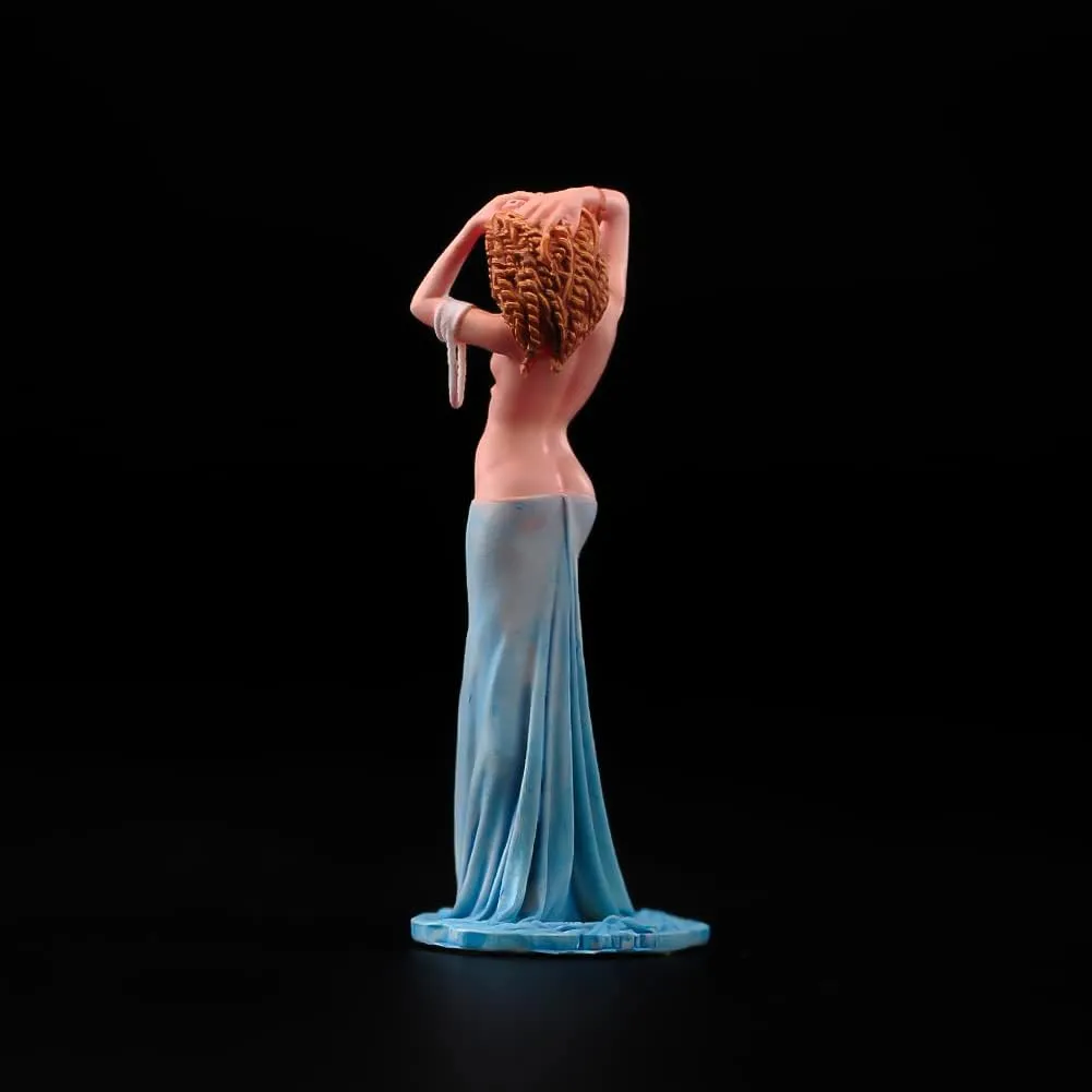 1/64 Scale Painted Figures Resin Miniature Scene Tiny People Action Figure Character Model for DIY Scene Dollhouse Sand Table Diorama (Mermaid Beauty)