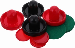 1 Set Portable Mini Air Hockey Game Complete Tabletop Ice Hockey Prop for Home Entertainment Includes and Balls Compact and Lightweight Design for