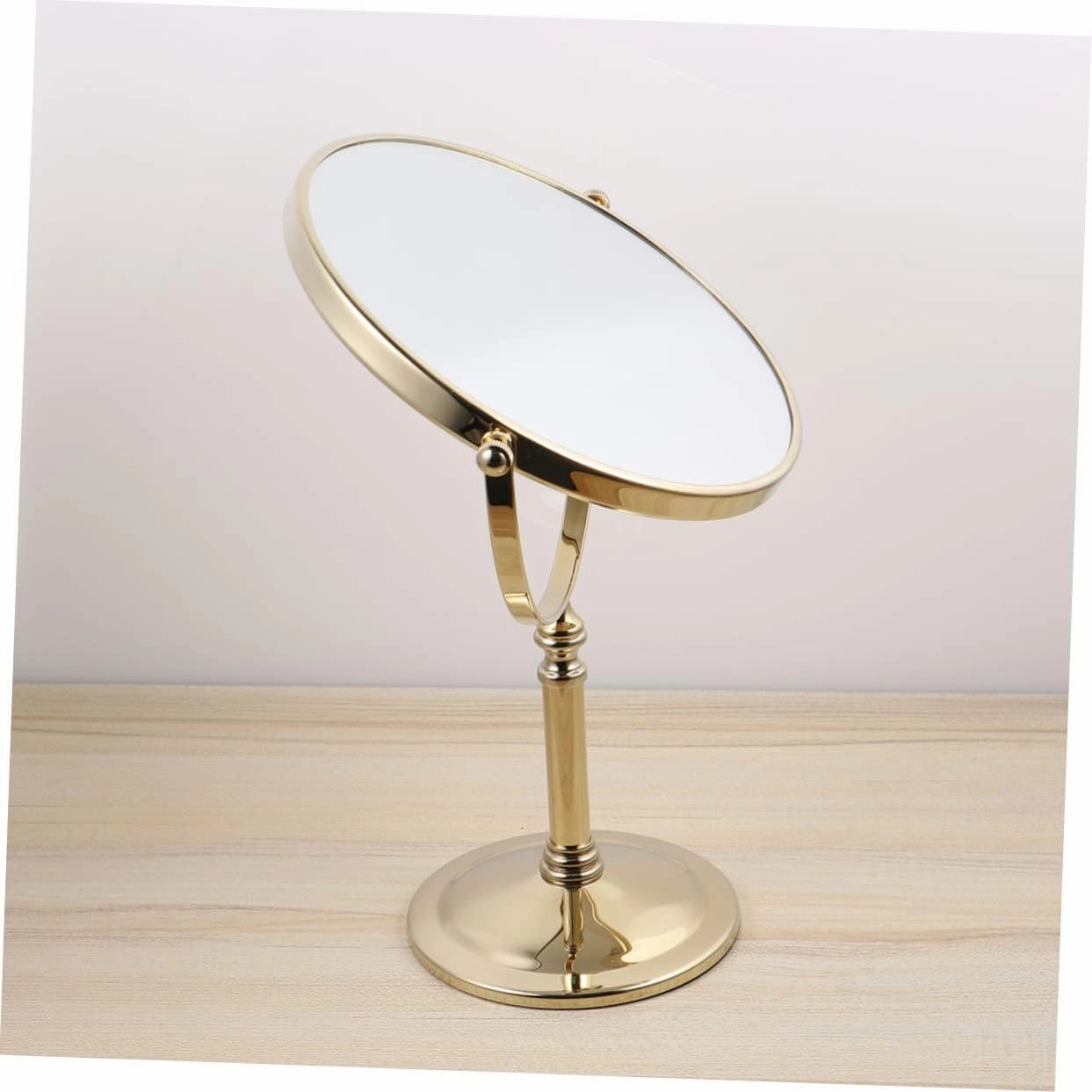 1pc Double Side Cosmetic Mirror Magnification Makeup Mirror Frame - Base for Home Use for -ups and Detail Work
