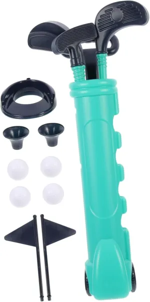 1Set Golf Outdoor Indoor Sports Game for Boys and Includes Golf Clubs and Balls Engaging Parent Activity for Ages