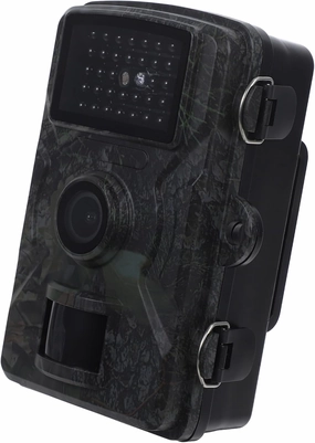 1Set Portable Trail Camera Wildlife Observation Device with Color Display Motion Activated for Deer and Includes Memory Card