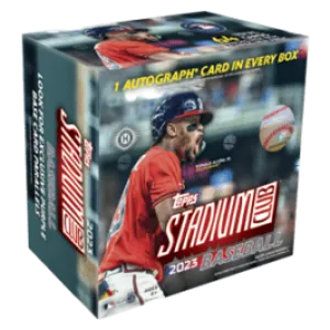 2023 Topps Stadium Club Baseball Hobby Compact Box