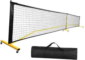 22 FT Pickleball Net for Outdoor Use, Portable Net System with Carrying Bag