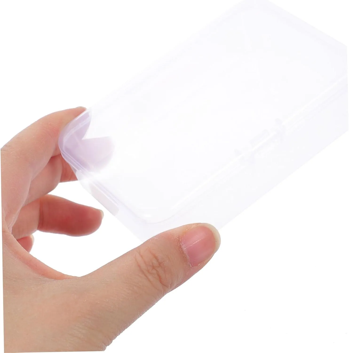 30pcs Clear Gaming Card Storage Case Container for Organizing Poker Cards and Compact Design for Items