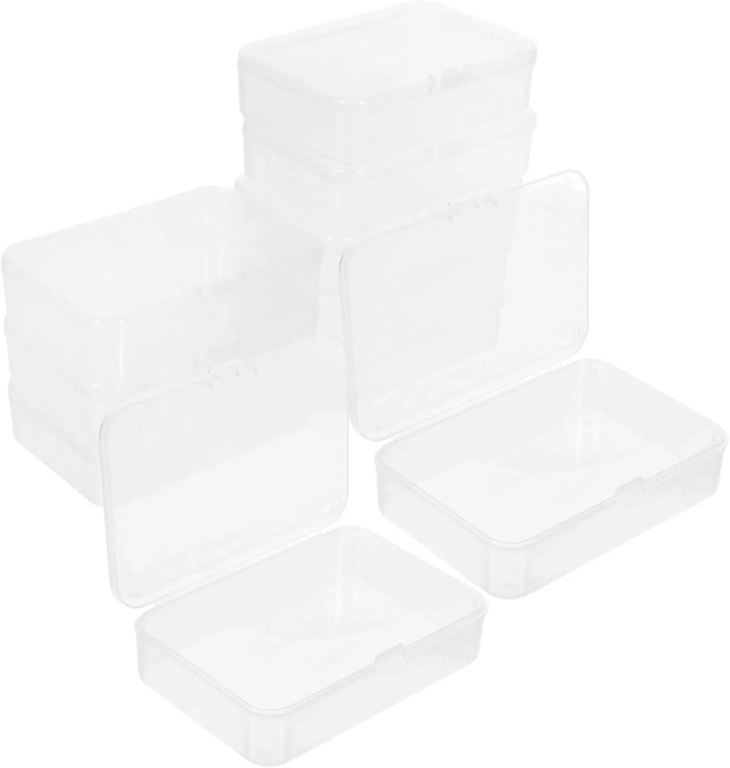 30pcs Clear Gaming Card Storage Case Container for Organizing Poker Cards and Compact Design for Items