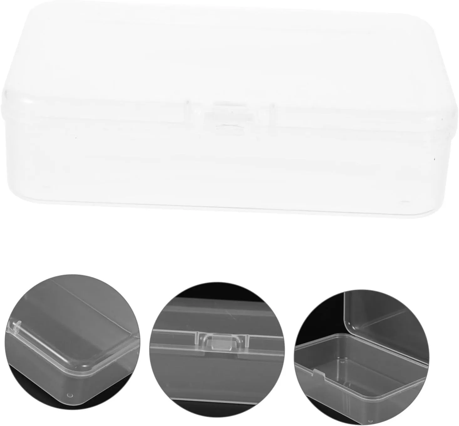 30pcs Clear Gaming Card Storage Case Container for Organizing Poker Cards and Compact Design for Items