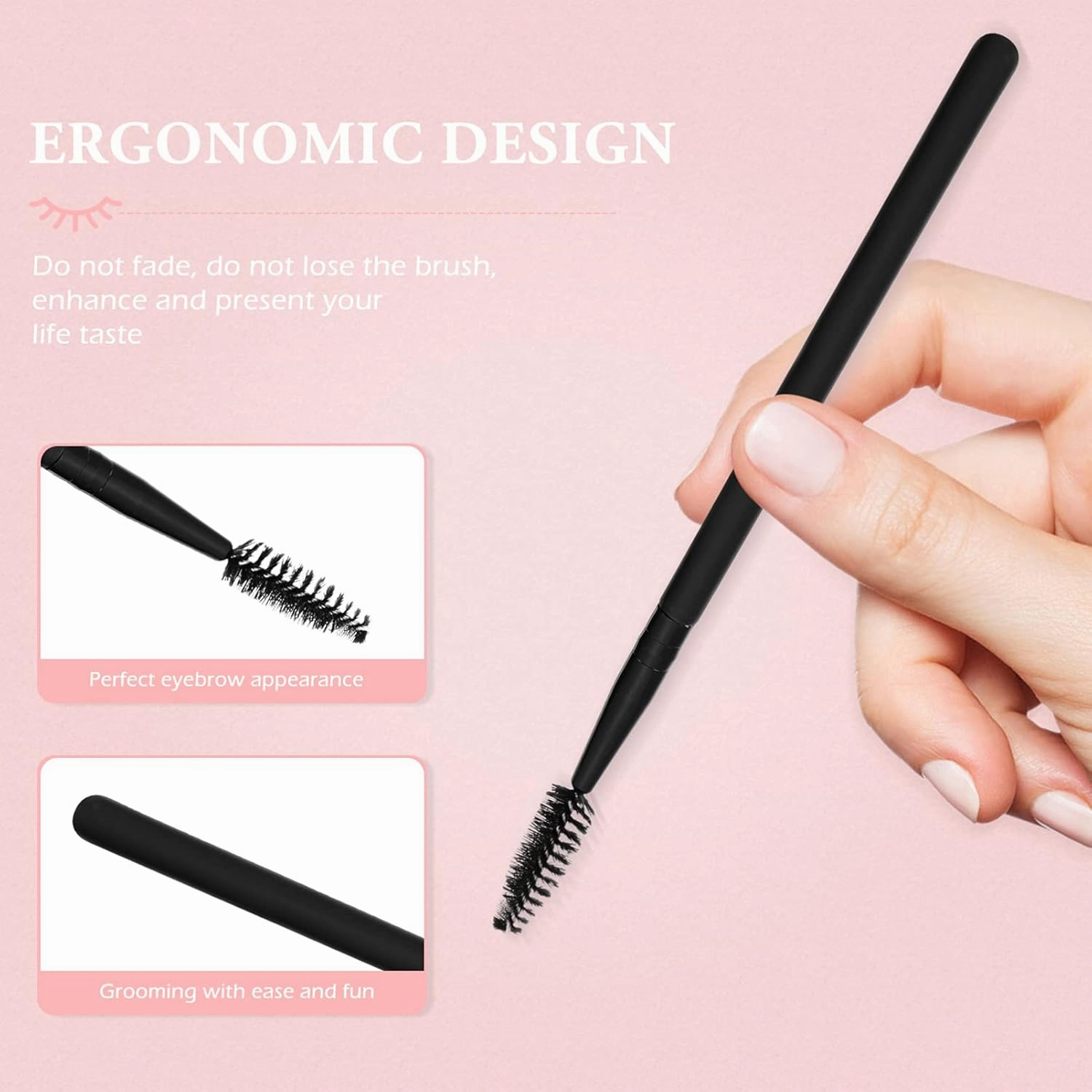 30pcs Cosmetic Tools Practical Makeup Brushes for Eyebrows Lips and Eyelashes for Female Makeup Comfortable for Easy Application