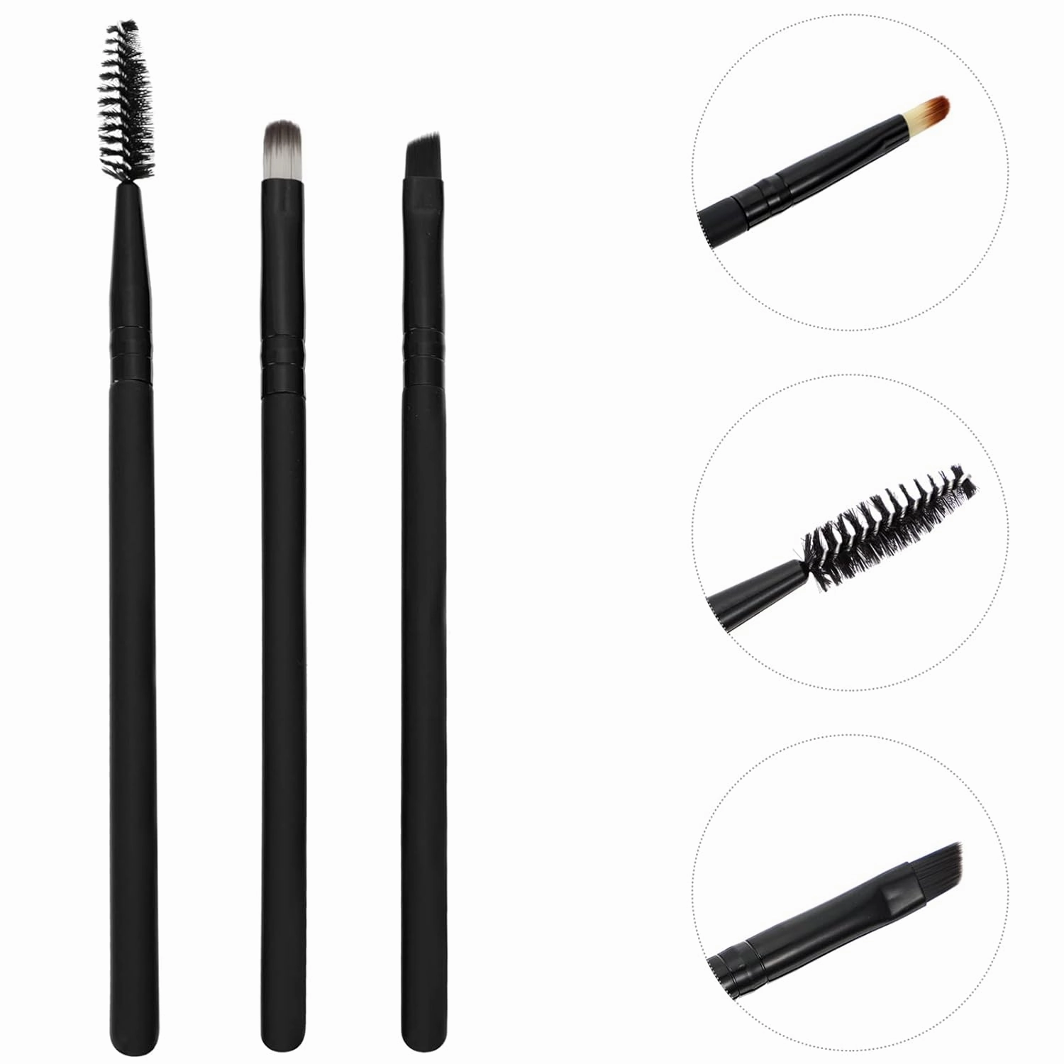 30pcs Cosmetic Tools Practical Makeup Brushes for Eyebrows Lips and Eyelashes for Female Makeup Comfortable for Easy Application