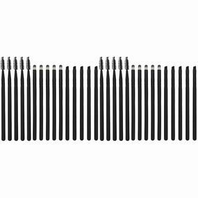 30pcs Cosmetic Tools Practical Makeup Brushes for Eyebrows Lips and Eyelashes for Female Makeup Comfortable for Easy Application