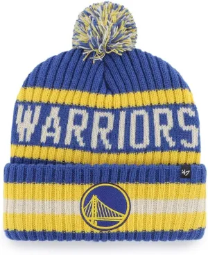 47 NBA Unisex-Adult Team Color Officially Licensed Primary Logo Bering Sport Knit Cuffed Pom Beanie Cold Weather Hat