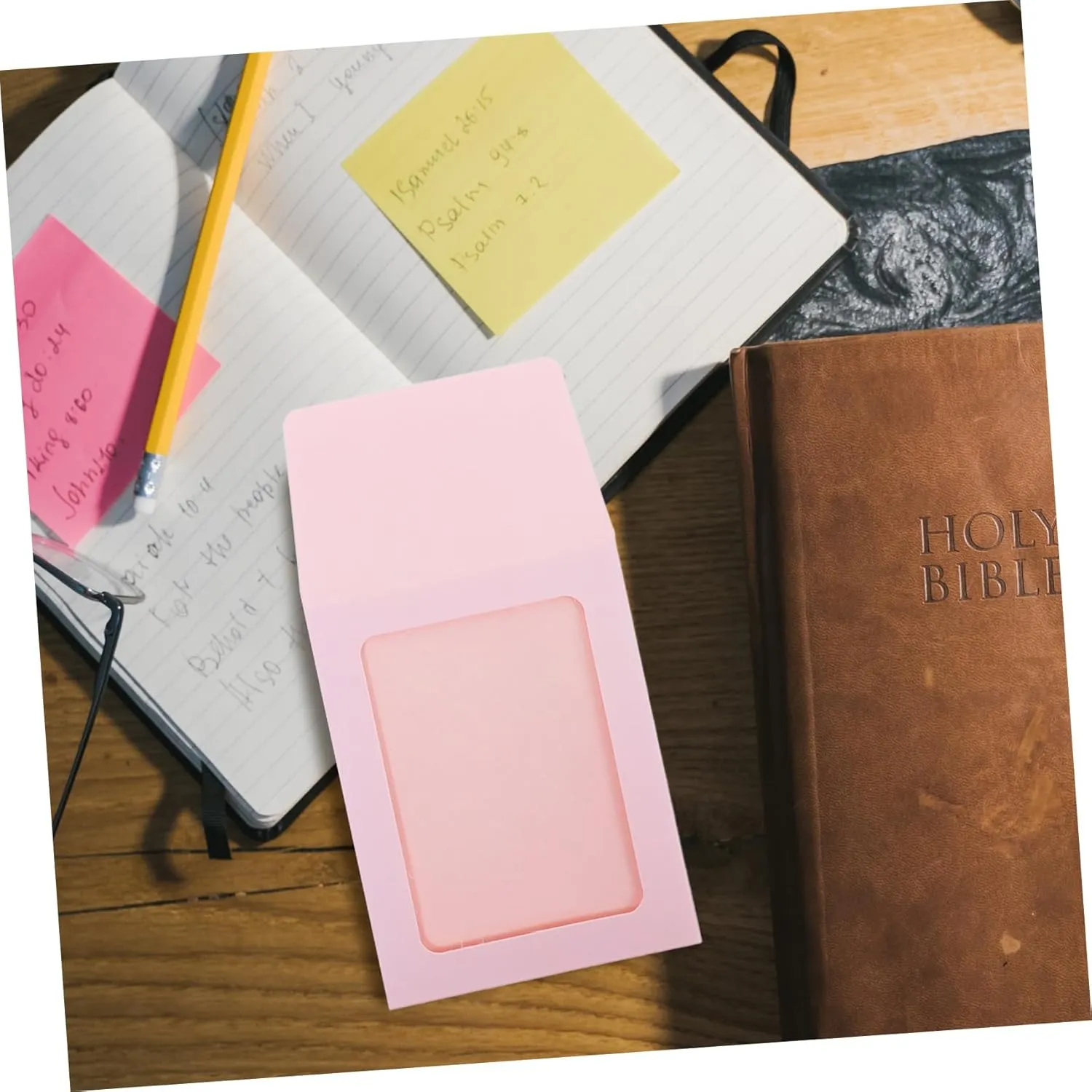 4sets Card Covers Display Cards Sleeves Simple Style Cardholders Paper 20pcs*4