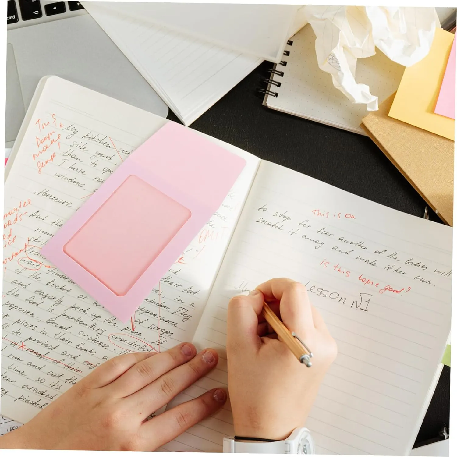 4sets Card Covers Display Cards Sleeves Simple Style Cardholders Paper 20pcs*4