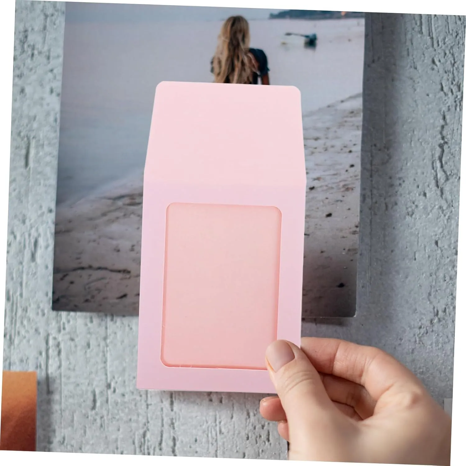 4sets Card Covers Display Cards Sleeves Simple Style Cardholders Paper 20pcs*4