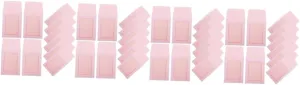 4sets Card Covers Display Cards Sleeves Simple Style Cardholders Paper 20pcs*4