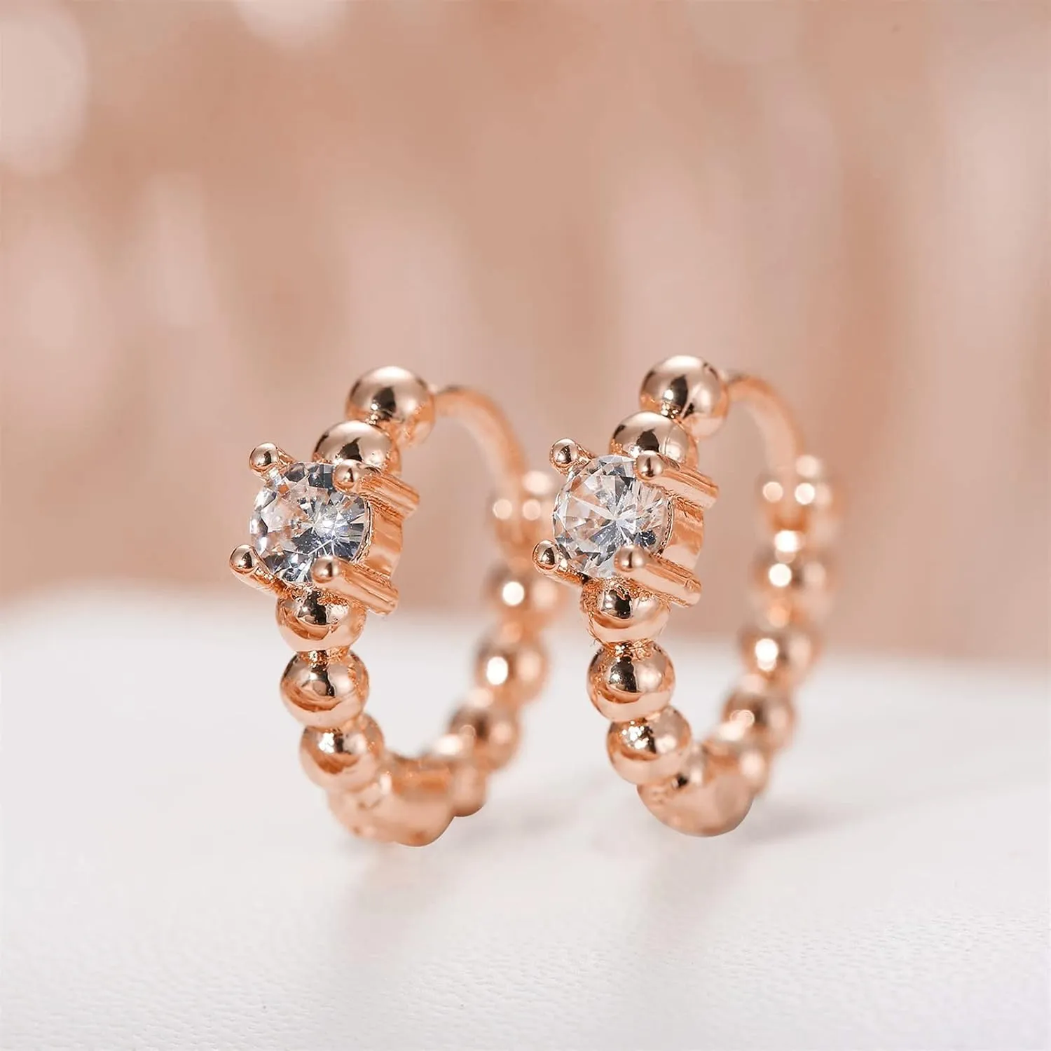 5 Pairs Gold Silver Huggies Hoop Earrings Set for Women, Small Dangle Chain Hoop Earrings Jewelry