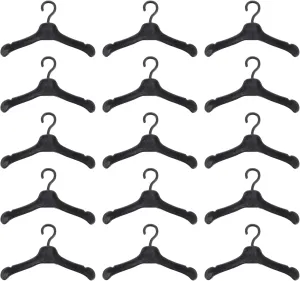 50pcs Doll Hanger Miniature Closet Hanger Doll Closet Hanger Doll Coat Hangers Miniature Coat Hanger Doll Dress Organizer Miniature Outfit Hanger Dolls Baby Plastic Toy Pack