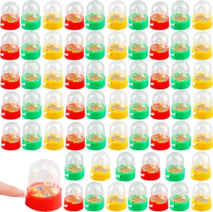 64 Pack Mini Finger Basketball Shooting Games Mini Handheld Desktop Table Basketball Hoop Finger Game for Kids Birthday Sports Theme Party Supplies