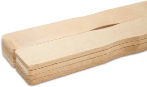 6" inch Paint Sticks, Bag of 100 Hardwood Paint Stirrers, Mixing Paddles for Epoxy or Resin, Garden or Library Markers