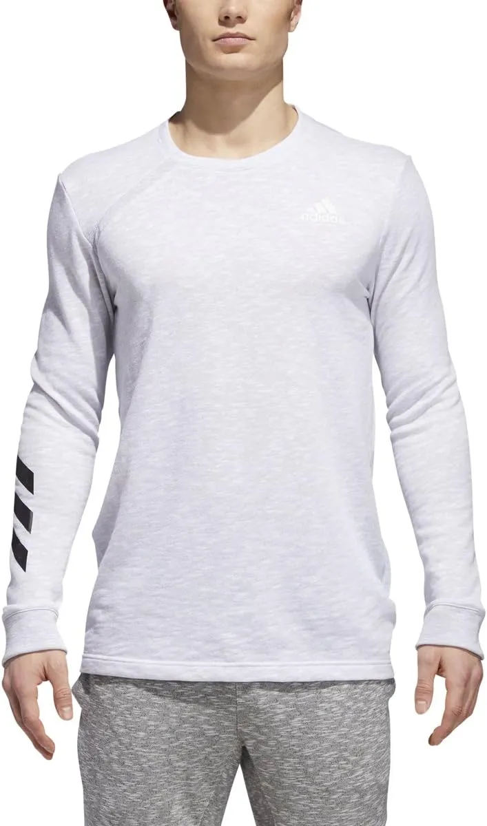 adidas Mens Basketball Pick Up Ls Tee