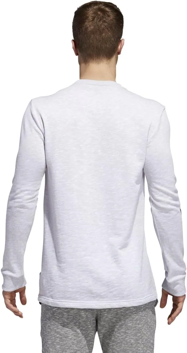adidas Mens Basketball Pick Up Ls Tee