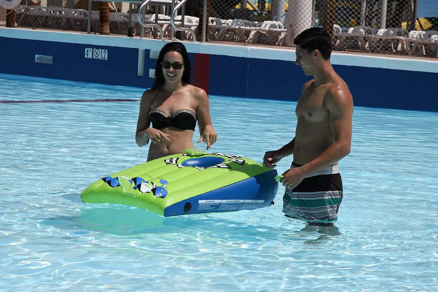 Airhead Lob the Blob Inflatable Pool or Land Cornhole Set 37 in. x 26 in.