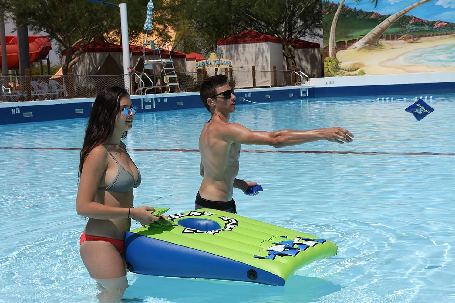 Airhead Lob the Blob Inflatable Pool or Land Cornhole Set 37 in. x 26 in.