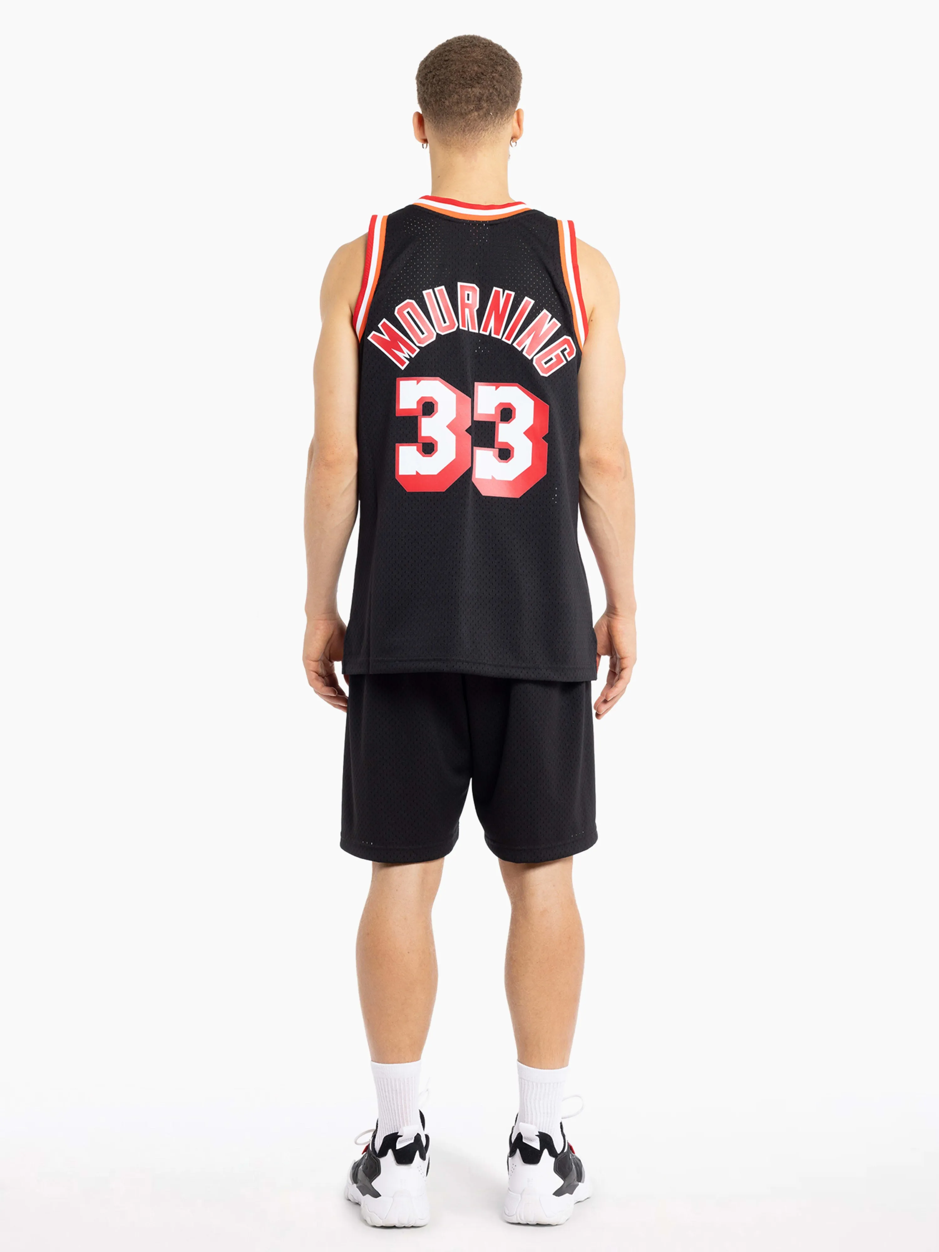 Alonzo Mourning 1996-97 Miami Heat Road Swingman Jersey