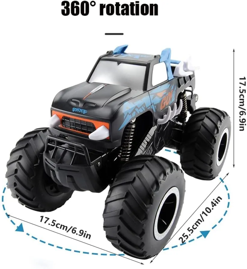 Amphibious Remote Control Stunt Car for Kids,Pool Toys 2.4 GHz RC Boat 4WD Monster Truck Waterproof RC Cars Beach Toys Boys Birthday Gifts