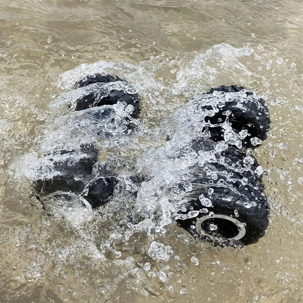 Amphibious Remote Control Stunt Car for Kids,Pool Toys 2.4 GHz RC Boat 4WD Monster Truck Waterproof RC Cars Beach Toys Boys Birthday Gifts