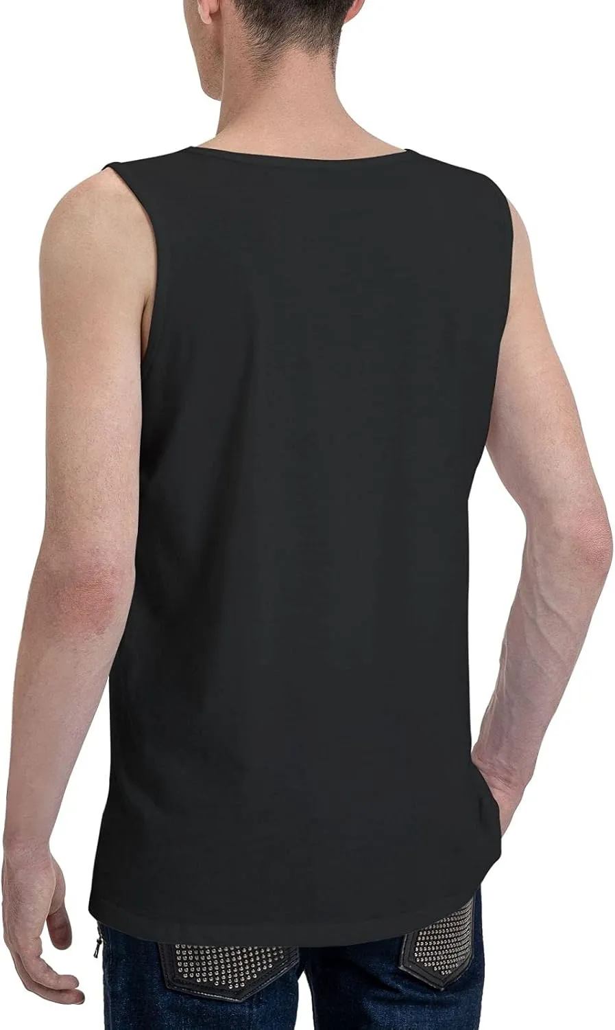 Anime Tank Top Shirt Elfen Lied Lucy Boy's Summer Sleeveless T-Shirts Fashion Vest
