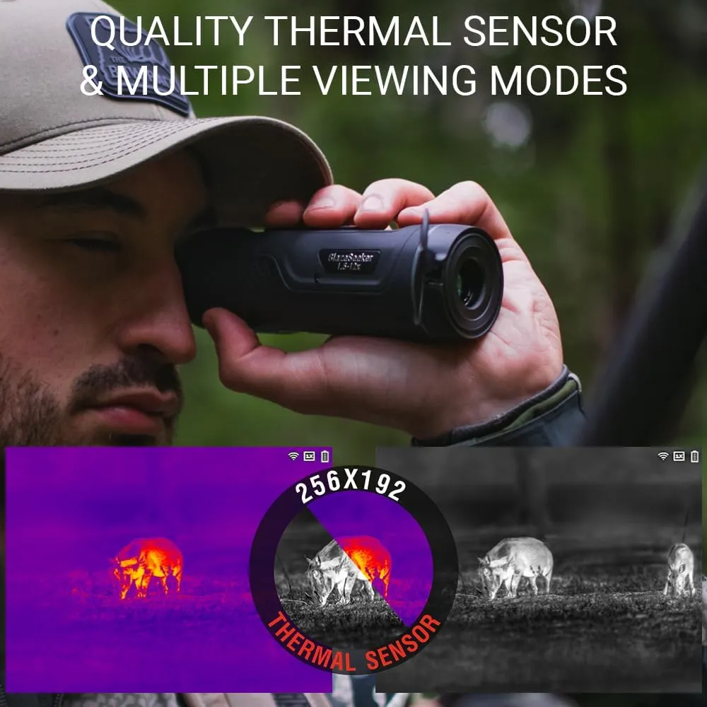 ATN BlazeSeeker-207 Thermal Imaging Monocular 256x192; 1-8.8X 12 Micron <35 NETD 50 Hz