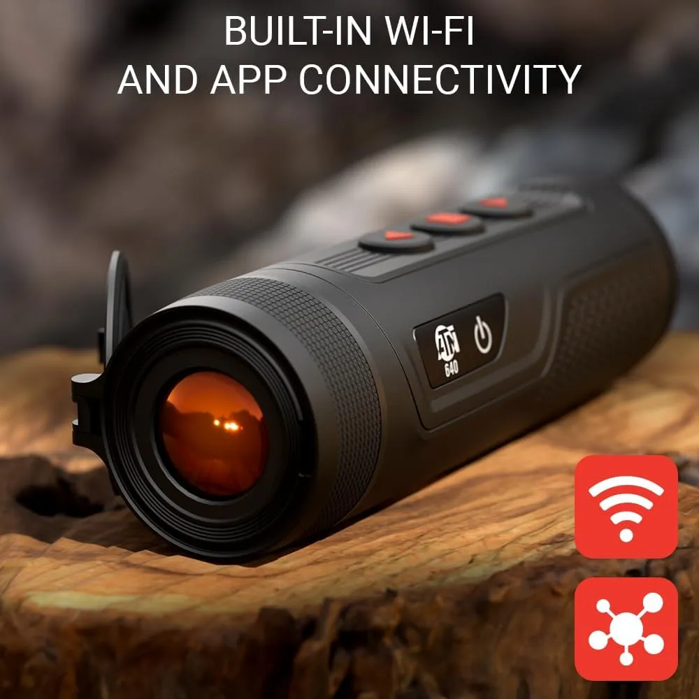 ATN BlazeTrek-619 Thermal Imaging Monocular 12 Micron,640x512 <25 NETD, 50 Hz