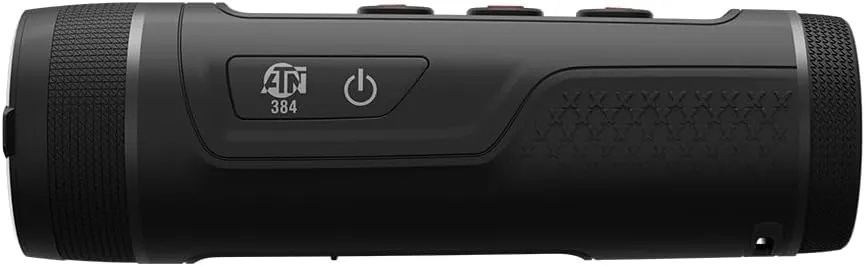 ATN BlazeTrek Thermal Hunting Monocular - 384x288/640x512 Sensor, 50Hz, 12μm, 25mK, AMOLED 800×600 Display, 15mm Eye Relief, 7  Hour Battery, USB Type-C, IP67, Lightweight (384x288; 2.7-21x)