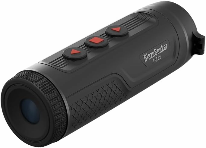 ATN BlazeSeeker Thermal Hunting Monocular - 256x192 Sensor, 50Hz, 12μm, <35mK, 720x540 LCOS Display, 12.5mm Eye Relief, 9  Hour Battery, USB Type-C, IP67 Waterproof