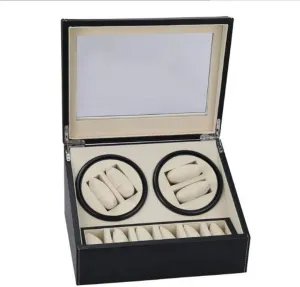 Automatic Watch Winder Mechanical Watch Box/Automatic Watch Motor Box/Handmade Production/Perfect for 4   6 Locations Gift