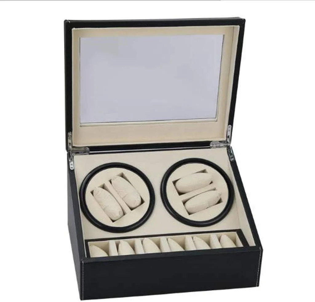 Automatic Watch Winder Mechanical Watch Box/Automatic Watch Motor Box/Handmade Production/Perfect for 4   6 Locations Gift