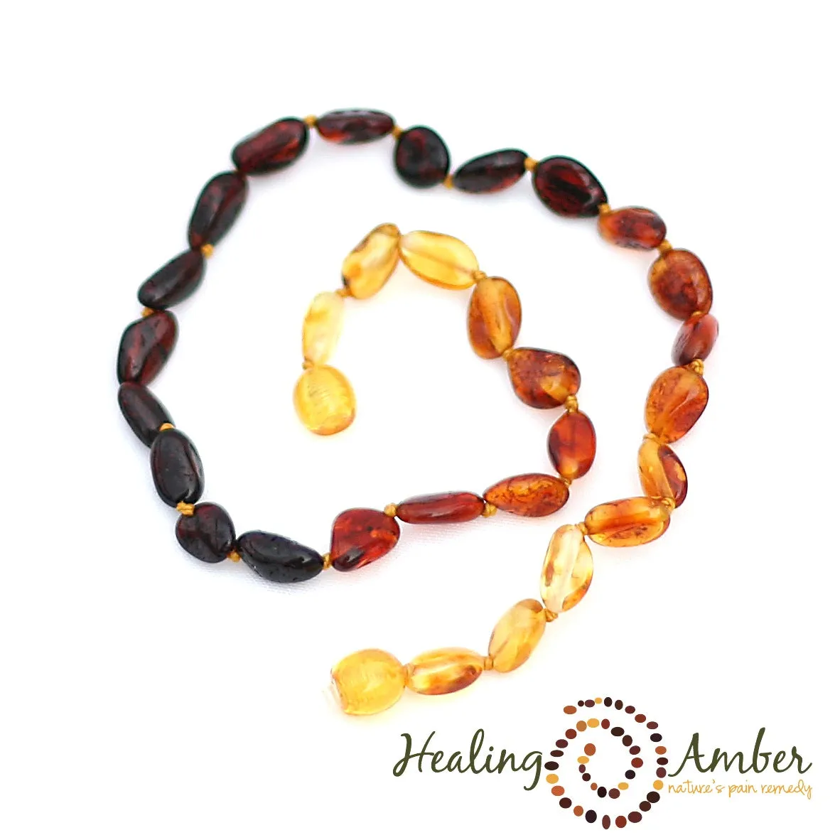 Baltic Amber Teething Necklace - 17.5 Inch