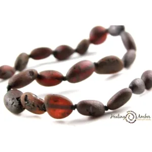 Baltic Amber Teething Necklace - 17.5 Inch