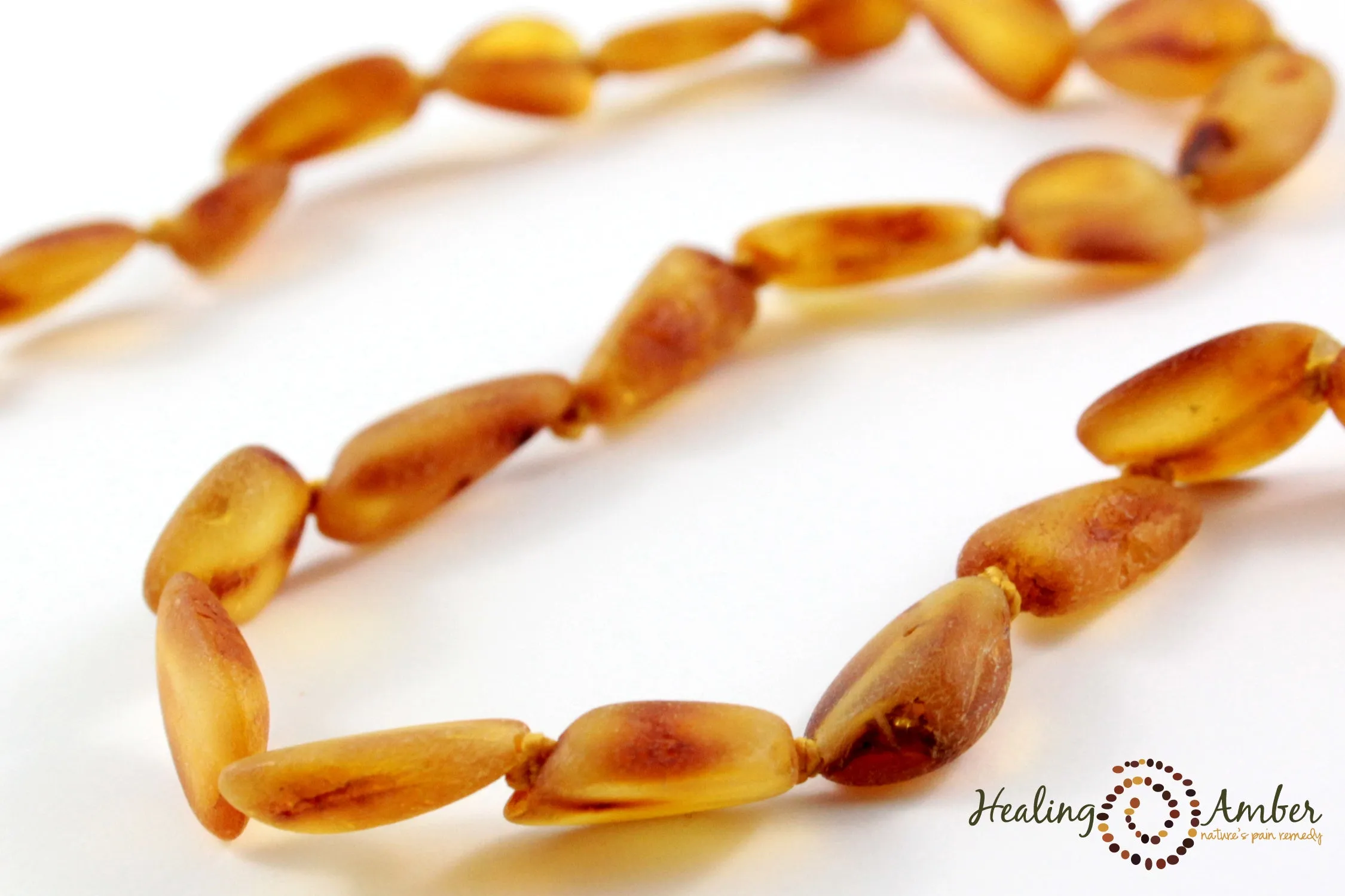 Baltic Amber Teething Necklace - 17.5 Inch