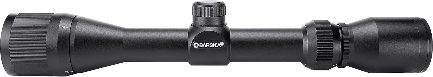 Barska Mil-Dot Reticle Reverse Recoil Airgun Scope with Adjustable Objective